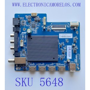 MAIN PARA SMART TV SANSUI ROKU UHD   ((NUEVA)) / NUMERO DE PARTE 21201-03579 / CV817-KH / 7.T817KH220000.0E1 / E210.50E02501A(MFG) / D3K01502304DA0019 / 0405DDAB5BD4 / MODELO SMX55P7UR